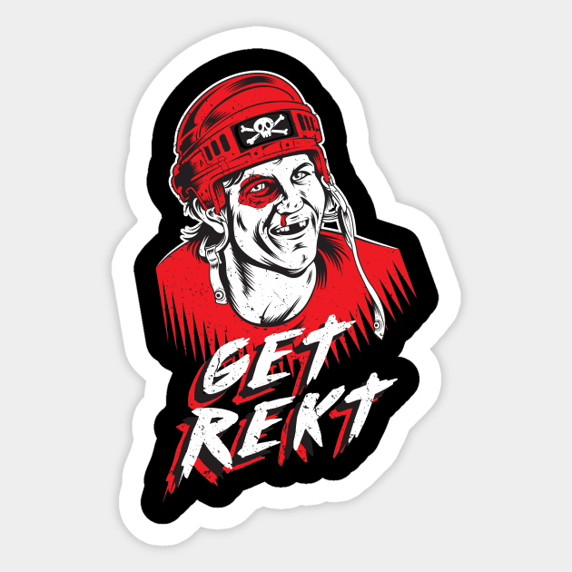 Get Rekt Sticker by RynoArts